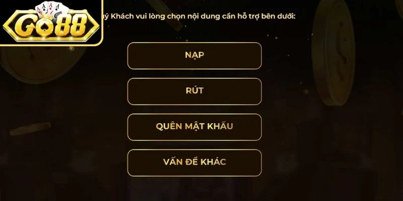 Hướng dẫn cách liên hệ khi gặp lỗi trong quá trình 