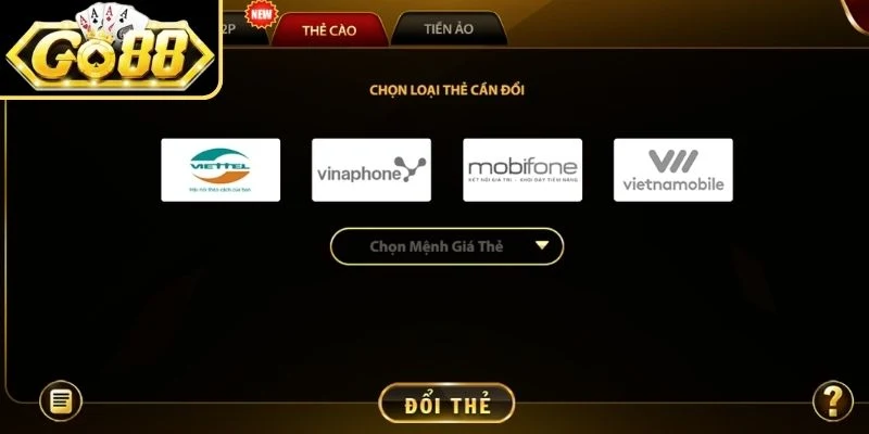 Các thao tác chuyển vốn nhanh chóng cho người chơi 