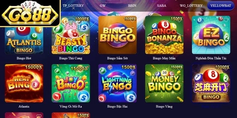 Giới thiệu về sảnh Yesbingo